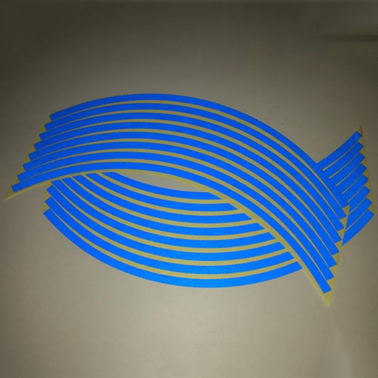 Motorcycle 18inch Wheel Stickers Modified Wheel Reflective Stickers