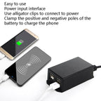 12/24V 4 USB Interface Motorcycle Car Mobile Phone Charger — view 6