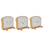 F-L-01 Toast Bread Night Light With Mobile Phone Holder Children Bedroom Timing Sleep Light — F-L-01 Toast Bread Playful