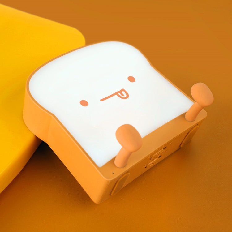 F-L-01 Toast Bread Night Light With Mobile Phone Holder Children Bedroom Timing Sleep Light — view 8