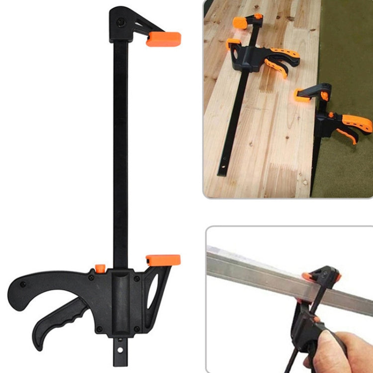 Fixed Fast Wood Clip F Clamp Handmade Carpenter Tool — 8 inch