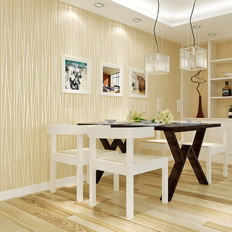 Modern Minimalist Bedroom Living Room Self-Adhesive Non-Woven Wallpaper Sticker — 0.53 x 3 Meters