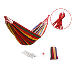 Thick Canvas Hammock Field Rollover Prevention Outdoor Hammock Swing