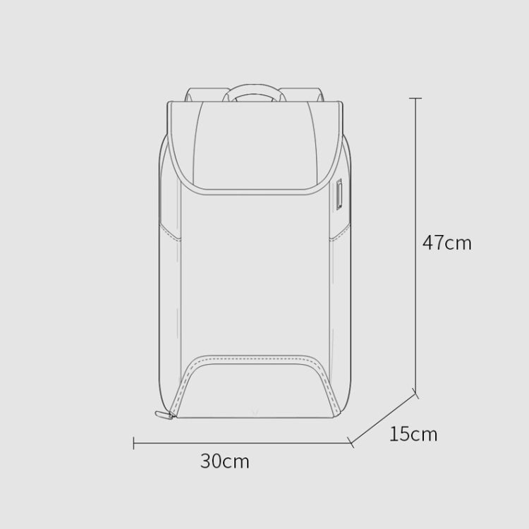 BANGE Men Anti-Theft Backpack Waterproof Large-Capacity Backpack Computer Bag — view 12