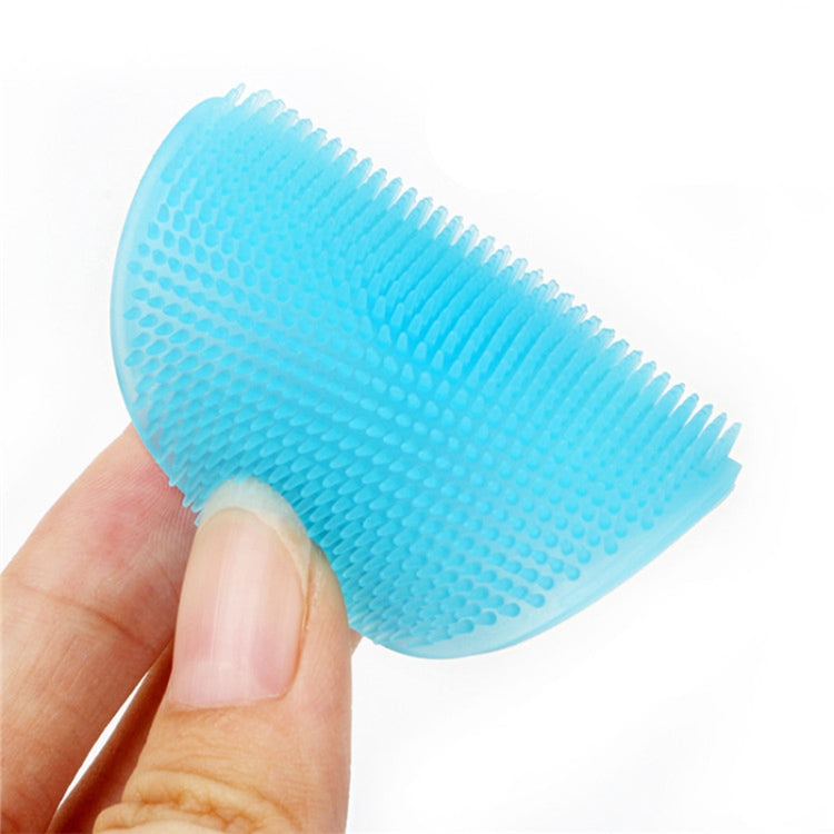 10pcs Cleaning Pad Wash Face Facial Exfoliating Brush SPA Skin Scrub Cleanser Tool