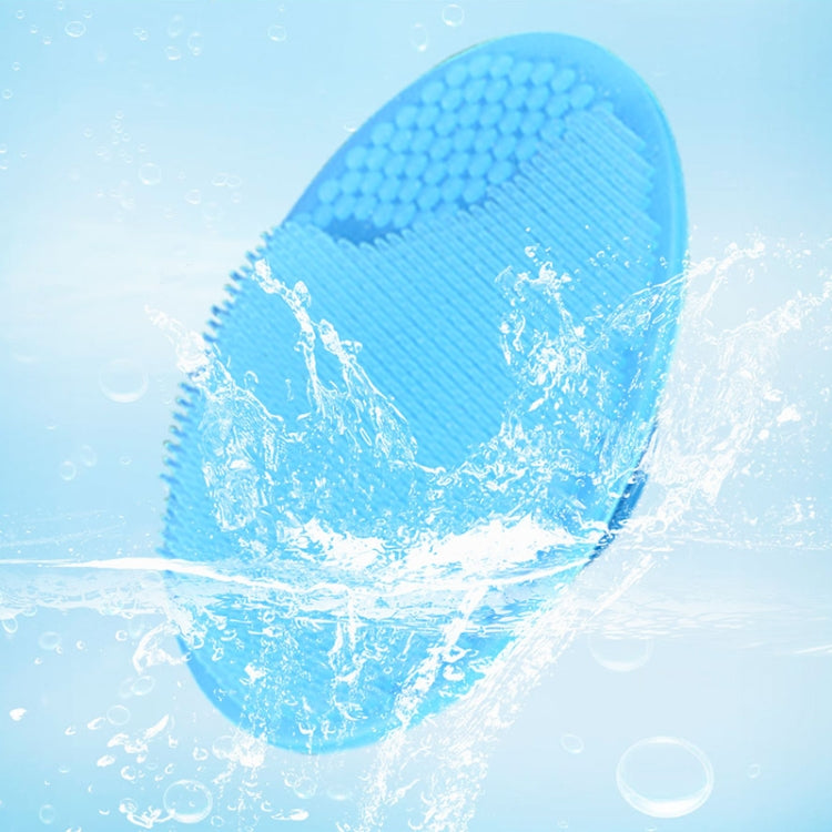 10pcs Cleaning Pad Wash Face Facial Exfoliating Brush SPA Skin Scrub Cleanser Tool