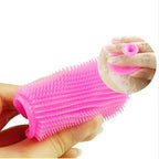 10pcs Cleaning Pad Wash Face Facial Exfoliating Brush SPA Skin Scrub Cleanser Tool