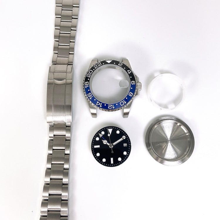For ETA2836/Pearl 3804 Movement 867 GMT Watch Accessories 40MM Stainless Steel Case