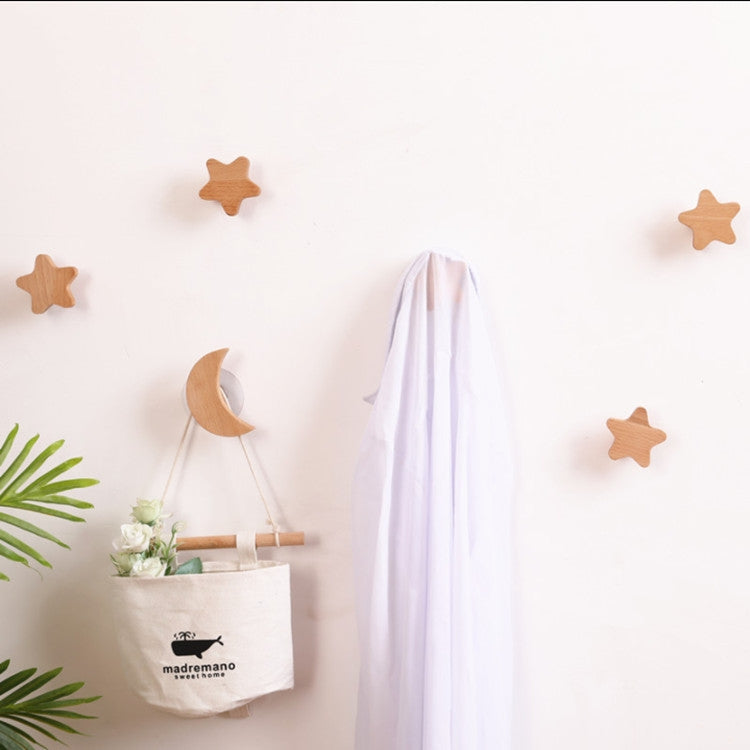 Wood Wall Hook Porch Sticky Coat Hook — view 5