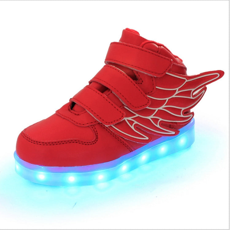 Children Colorful Light Shoes LED Charging Luminous Shoes