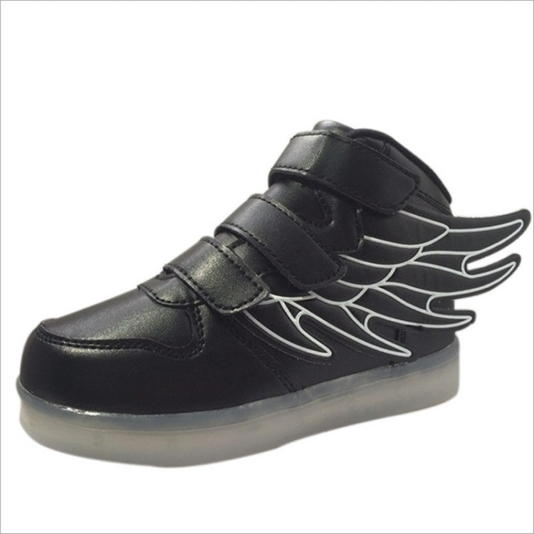 Children Colorful Light Shoes LED Charging Luminous Shoes