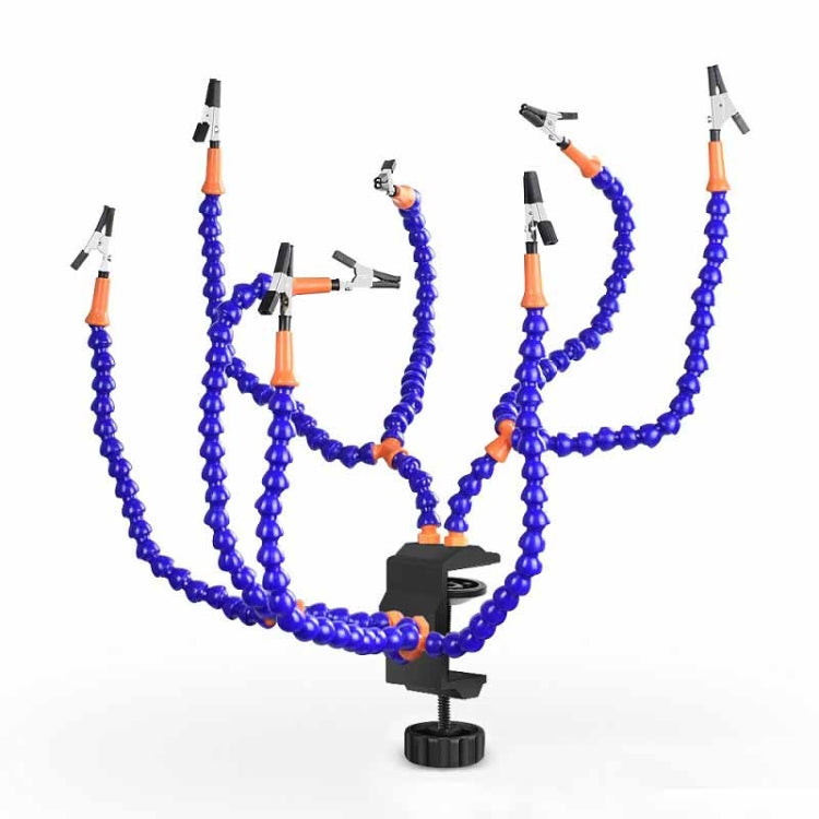 Eight-Jaw Circuit Board Auxiliary Welding Workbench
