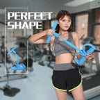 Multifunctional Four-Tube Pedal Puller Pedal Elastic Rope Sit-Ups Aid Abdomen Fitness Equipment