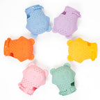 2 PCS Baby Molar Gloves Children Soothing Silicone Teether Molar Stick Maternal And Child Toy