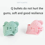 2 PCS Baby Molar Gloves Children Soothing Silicone Teether Molar Stick Maternal And Child Toy