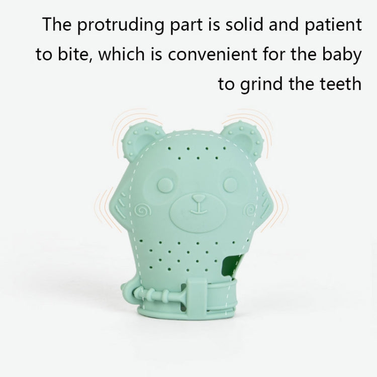 2 PCS Baby Molar Gloves Children Soothing Silicone Teether Molar Stick Maternal And Child Toy