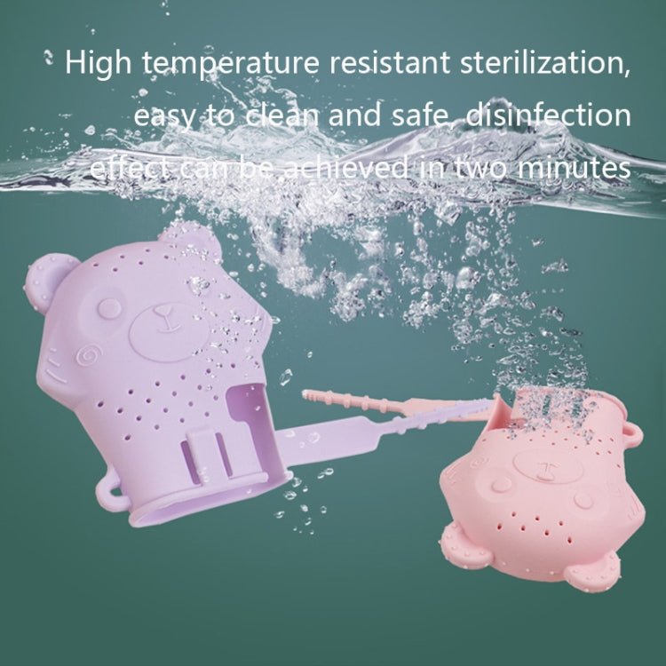 2 PCS Baby Molar Gloves Children Soothing Silicone Teether Molar Stick Maternal And Child Toy