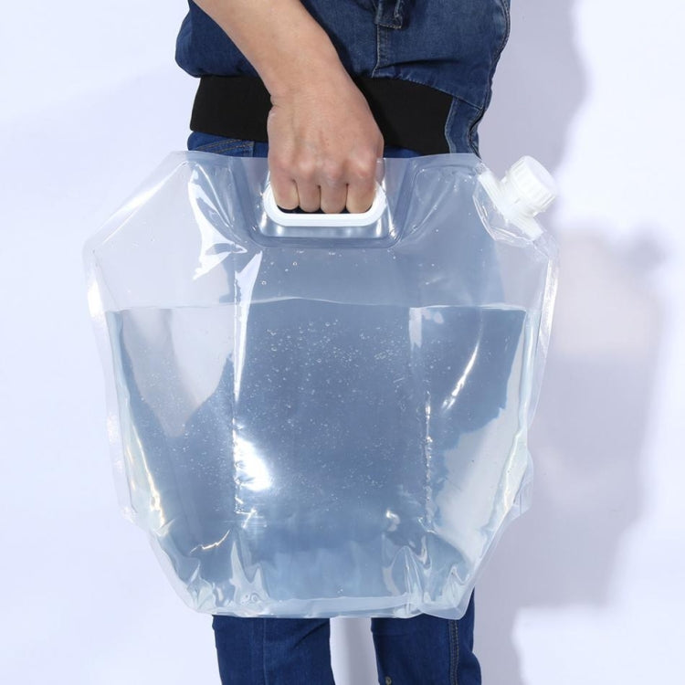 Foldable Water Bag Outdoor Sports Camping Hiking Storge Water Bucket Picnic Water Container Lifting Carrier Water Bag