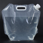 Foldable Water Bag Outdoor Sports Camping Hiking Storge Water Bucket Picnic Water Container Lifting Carrier Water Bag