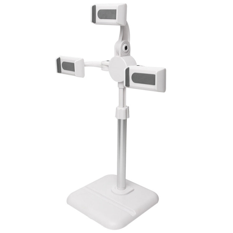Telescopic Adjustment Live Frame Desktop Tablet Mobile Phone Bracket, Specification: — K05 Flat Plate  (Black Green)