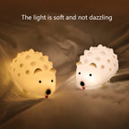 ZD-27 Cute Hedgehog Night Light Timer Dimming USB Bedside Lamp, Style: — view 4