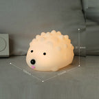 ZD-27 Cute Hedgehog Night Light Timer Dimming USB Bedside Lamp, Style: — view 6