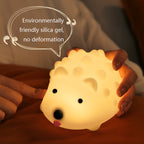 ZD-27 Cute Hedgehog Night Light Timer Dimming USB Bedside Lamp, Style: — view 7