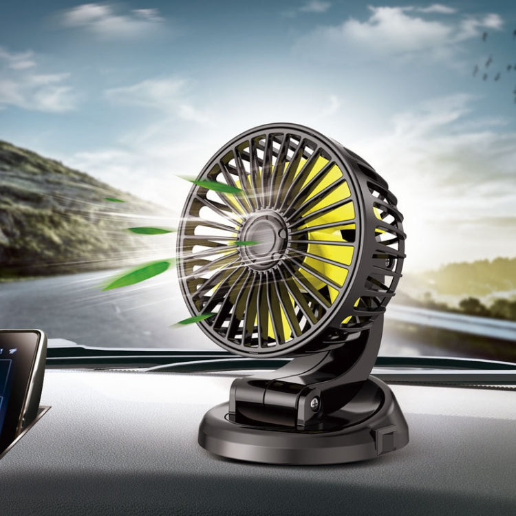 F409 Car Fan General Car Shaking Head Fan