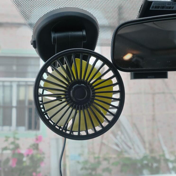 F409 Car Fan General Car Shaking Head Fan