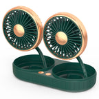 F303 Car USB Fan 12/24V Car Shake Head Fan