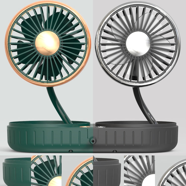 F303 Car USB Fan 12/24V Car Shake Head Fan