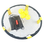 PVC Beach Volleyball Outdoor Sports Mini Inflatable Volleyball Set, 7 in 1