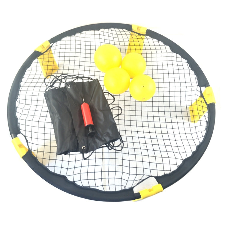 PVC Beach Volleyball Outdoor Sports Mini Inflatable Volleyball Set, 7 in 1