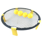 PVC Beach Volleyball Outdoor Sports Mini Inflatable Volleyball Set, 7 in 1