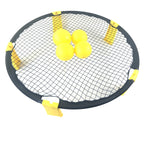 PVC Beach Volleyball Outdoor Sports Mini Inflatable Volleyball Set, 7 in 1