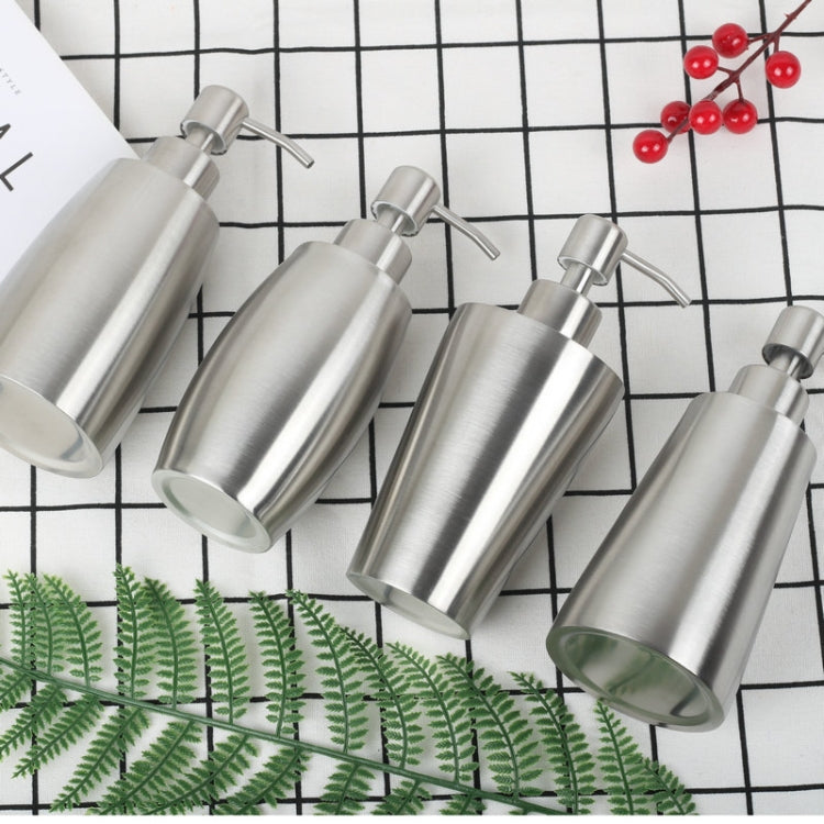 304 Stainless Steel Dish Washing Liquid Bottle Hand Sanitizer Bottle Manual Soap Dispenser — view 6
