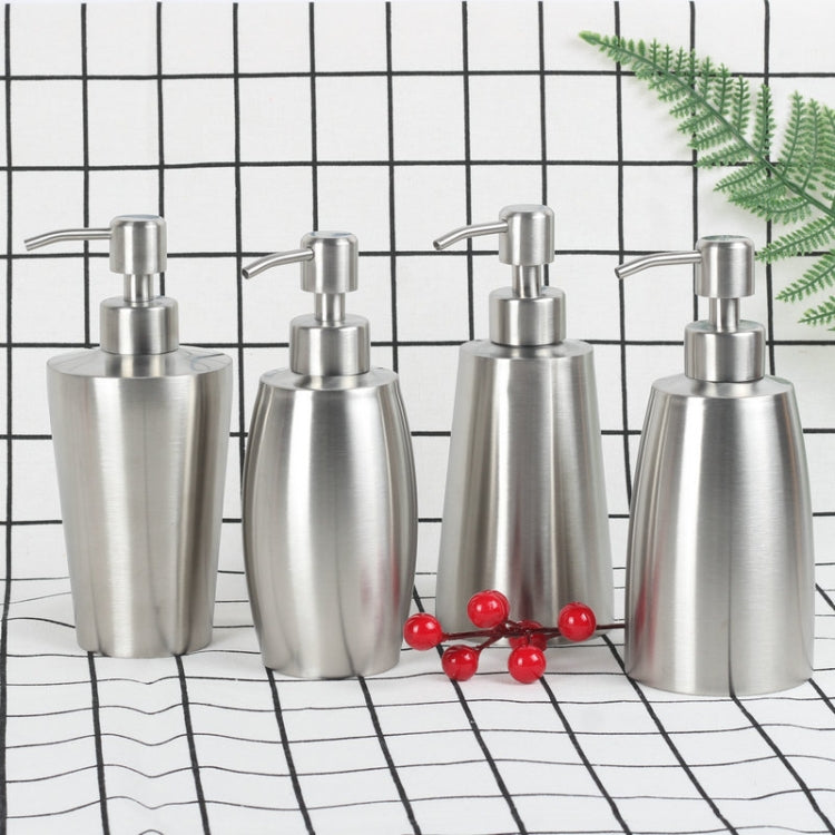 304 Stainless Steel Dish Washing Liquid Bottle Hand Sanitizer Bottle Manual Soap Dispenser — view 7