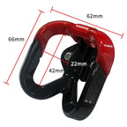 2 PCS Pedal Electric Car Motorcycle Modified Helmet Universal Double Hook
