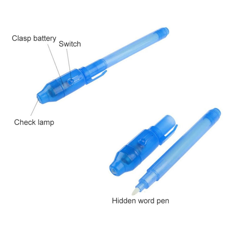 10 PCS Creative Magic UV Light Invisible Ink Pen Marker Pen — view 9