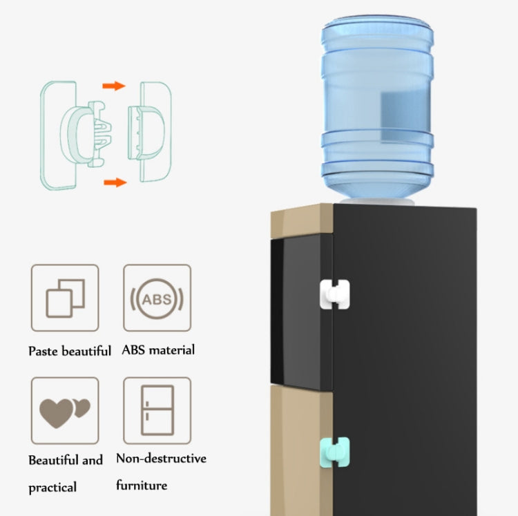 5 PCS Baby Refrigerator Water Dispenser Safety Lock Baby Safety Products