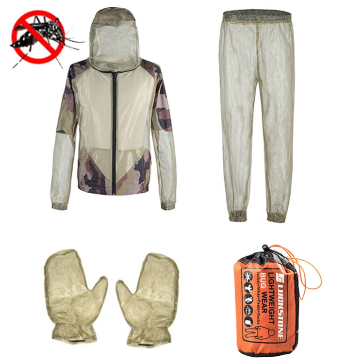 Camping Adventure Anti-Mosquito Bite Suit Summer Outdoor Fishing Breathable Mesh Anti-Mosquito Suit, Specification: