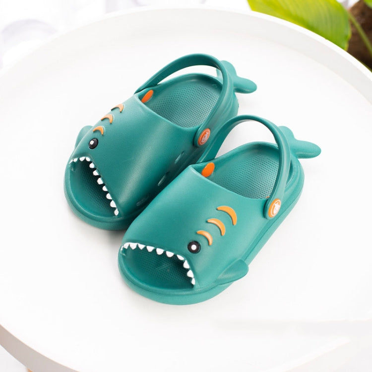 EVA Light Bottom Non-Slip Small Shark Slippers For Children