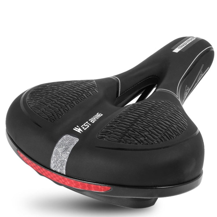 WESTBIKING Mountain Road Bike Reflective Seat Cushion Soft Comfortable Seat Equipment Accessories — Casual