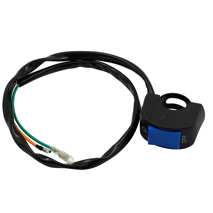 5 PCS Motorcycle Handlebar Tap Switch LED Headlight Break Extinguishing Fire Double Flash Switch — Red Button
