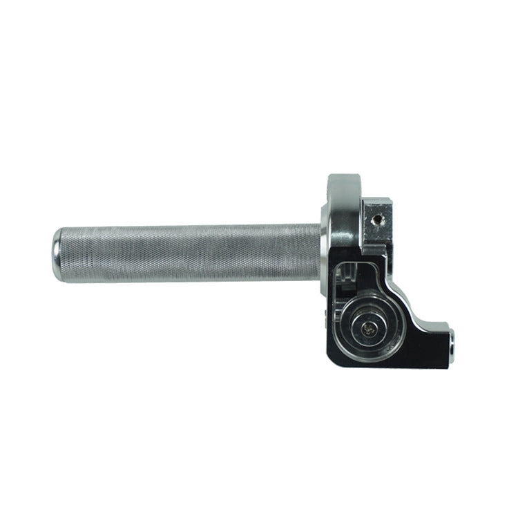 Motorcycle Off-Road Vehicle Modified CNC Handle Throttle Clamp Hand Grip Big Torque Oil Visual Throttle Accelerator — Golden