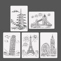 Painting Template Theme City A4 Label Template