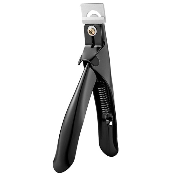 Nail Word Cut French U-Shaped Cut Fake Nail Cut Stainless Steel Nail Knife, Color Classification: Silver — Silver