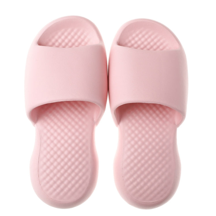 Female Super Thick Soft Bottom Plastic Slippers Summer Indoor Home Defensive Bathroom Slippers — 37-38