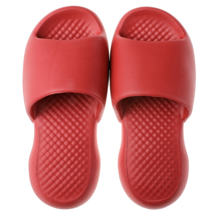 Female Super Thick Soft Bottom Plastic Slippers Summer Indoor Home Defensive Bathroom Slippers — Yellow