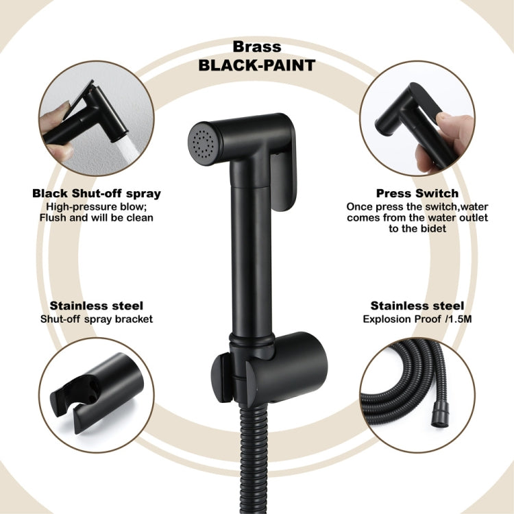 Small Shower Nozzle Toilet Rover Set — view 7